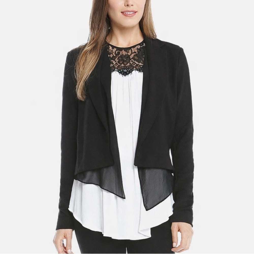 Karen Kane Lifestyle Underlay Blazer NWT Size XL